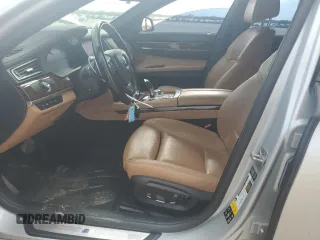 2015 BMW 7 Series 740Li xDrive with VIN WBAYF4C57FGS99225, listed as a Copart auction lot 82167004 with 145,711 mi miles and Salvage Title. Bid and sale history available at carsss.com. Image 7.