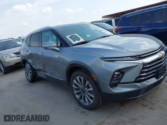 2024 Chevrolet Blazer Premier with VIN 3GNKBFR48RS271591, listed as a IAAI auction lot 42406345 with 10,306 mi miles and . Bid and sale history available at DreamBid. Image 1.