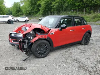 2019 MINI Hardtop 4 Door Cooper with VIN WMWXU1C5XK2F82597, listed as a Copart auction lot 58430995 with 54,032 mi miles and Salvage title. Bid and sale history available at DreamBid. Image 1.
