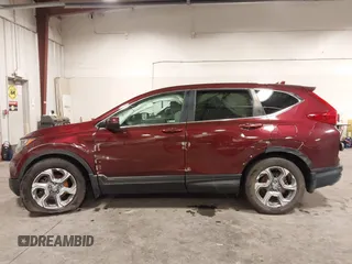 2019 Honda CR-V EX with VIN 5J6RW2H55KL021343, listed as a IAAI auction lot 41599161 with 75,727 mi miles. Bid and sale history available at carsss.com. Image 14.