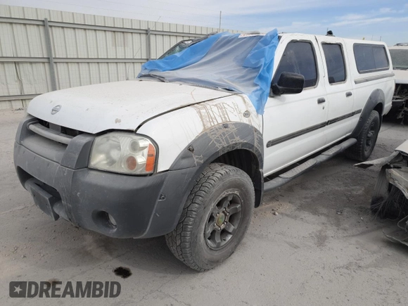 2002 Nissan Frontier XE z VIN 1N6ED29X12C348006, wystawiony jako Copart lot #41897905 z przebiegiem 91 363 mil mil oraz Szkoda całkowita • Salvage title. Historia ofert i sprzedaży dostępna na DreamBid. Obrazek 1.