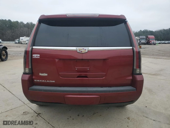 2016 Cadillac Escalade Premium Luxury with VIN 1GYS3CKJXGR262809, listed as a Copart auction lot 45673645 with 78,644 mi miles and Salvage Title. Bid and sale history available at carsss.com. Image 6.