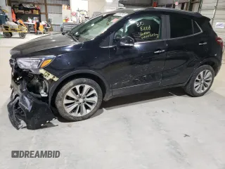 2018 Buick Encore Preferred with VIN KL4CJASB2JB665917, listed as a Copart auction lot 52952515 with 93,036 mi miles and Salvage Title. Bid and sale history available at DreamBid. Image 1.