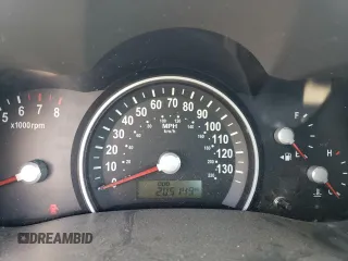 2007 Kia Sedona LX with VIN KNDMB233176190864, listed as a Copart auction lot 77267064 with 205,149 mi miles and Salvage Title. Bid and sale history available at carsss.com. Image 9.