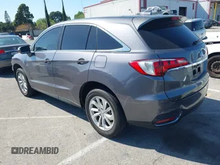 2017 Acura RDX with VIN 5J8TB3H3XHL020663, listed as a IAAI auction lot 41993021 with 92,307 mi miles. Bid and sale history available at carsss.com. Image 3.