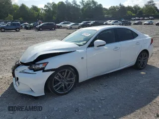 2015 Lexus IS 350 z VIN JTHCE1D24F5008287, wystawiony jako Copart lot #62916655 z przebiegiem 98 812 mil mil oraz Szkoda całkowita • Salvage title. Historia ofert i sprzedaży dostępna na DreamBid. Obrazek 1.