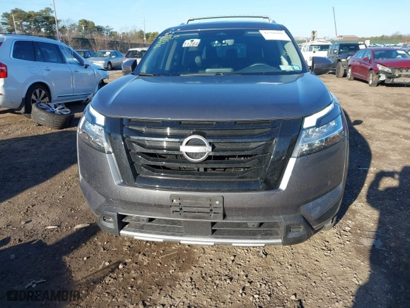 2024 Nissan Pathfinder SL with VIN 5N1DR3CD3RC242490, listed as a IAAI auction lot 41768101 with 12,416 mi miles. Bid and sale history available at carsss.com. Image 12.