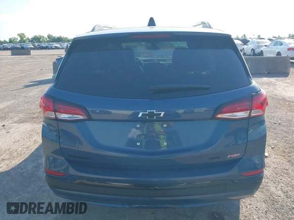 2024 Chevrolet Equinox RS with VIN 3GNAXWEG4RL166568, listed as a IAAI auction lot 42218169 with 14,019 mi miles and . Bid and sale history available at DreamBid. Image 16.