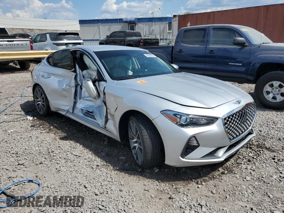 2019 Genesis G70 Advanced z VIN KMTG54LE3KU016950, wystawiony jako Copart lot #69569504 z przebiegiem 33 301 mil mil oraz Szkoda całkowita • Salvage title. Historia ofert i sprzedaży dostępna na DreamBid. Obrazek 4.