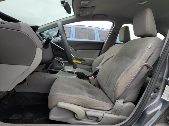 2012 Honda Civic Sdn LX with VIN 19XFB2F58CE378047, listed as a Copart auction lot 52681355 with 154,183 mi miles and Salvage Title. Bid and sale history available at carsss.com. Image 7.