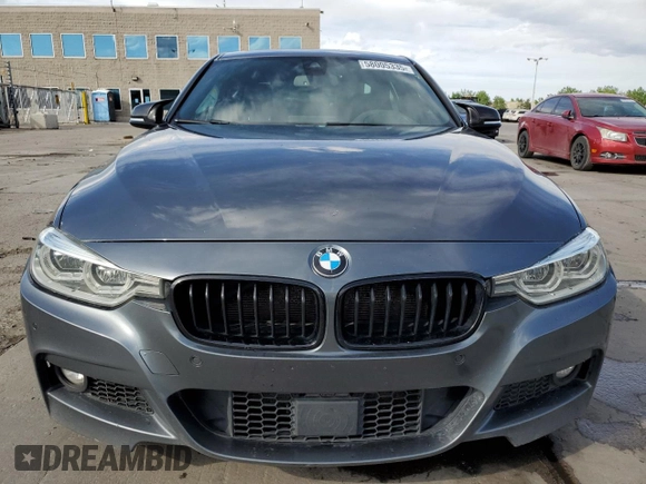 2017 BMW 3 Series 340i xDrive with VIN WBA8B7G30HNU38373, listed as a Copart auction lot 58005335 with 69,904 mi miles and Salvage title. Bid and sale history available at DreamBid. Image 5.
