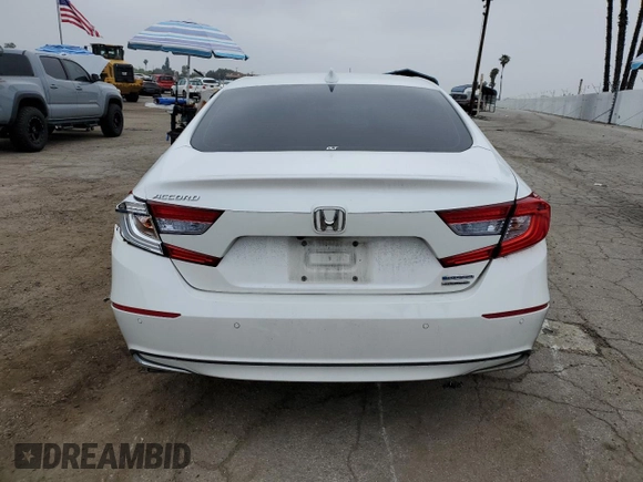 2019 Honda Accord Touring with VIN 1HGCV3F94KA017842, listed as a Copart auction lot 54958665 with 105,231 mi miles and Salvage title. Bid and sale history available at DreamBid. Image 6.