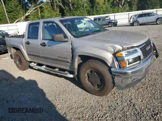 2005 GMC Canyon 1SE SLE Z71 with VIN 1GTDS136258218662, listed as a Copart auction lot 72512844 with 164,396 mi miles and Salvage Title. Bid and sale history available at carsss.com. Image 4.