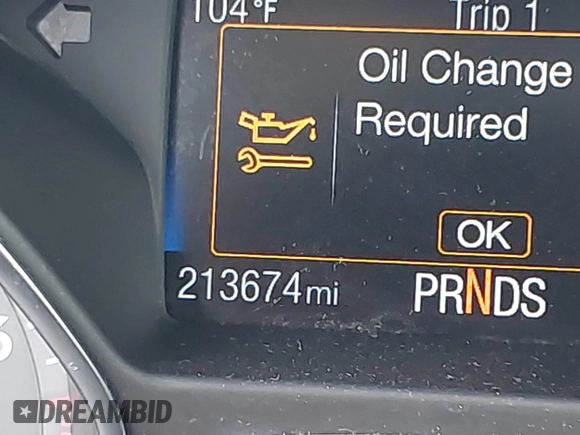 2017 Ford Focus Titanium with VIN 1FADP3N29HL319759, listed as a IAAI auction lot 42458289 with 213,674 mi miles and . Bid and sale history available at DreamBid. Image 16.