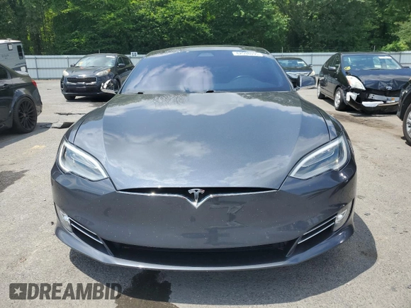 2017 Tesla Model S 100D with VIN 5YJSA1E24HF191280, listed as a Copart auction lot 62598095 with 57,262 mi miles and Clean title. Bid and sale history available at DreamBid. Image 5.