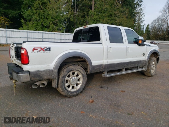 2012 Ford F-350 Platinum with VIN 1FT7W3BT8CEC10388, listed as a Copart auction lot 79750674 with Not provided miles and Salvage title. Bid and sale history available at DreamBid. Image 3.