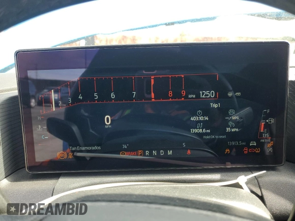 2024 Ford Mustang GT с VIN 1FA6P8CF1R5431389, выставлен на аукционе Copart как лот 57514355 с пробегом 13 913 миль миль и Списание • Salvage title. История ставок и продаж доступна на DreamBid. Изображение 9.
