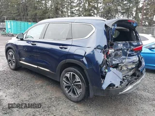 2020 Hyundai Santa Fe Limited with VIN 5NMS5CAA0LH283622, listed as a IAAI auction lot 41517434 with 37,370 mi miles. Bid and sale history available at carsss.com. Image 3.