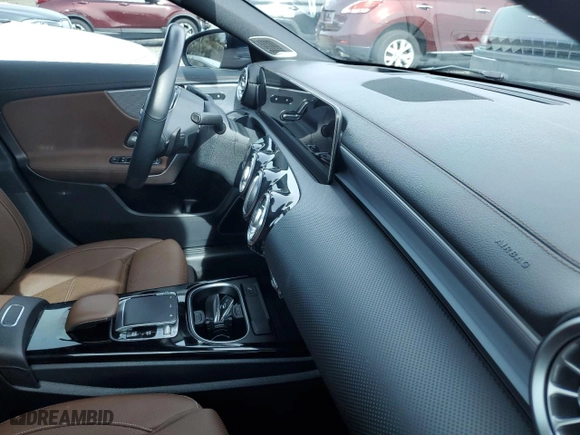 2020 Mercedes-Benz CLA with VIN W1K5J4HB9LN117556, listed as a Copart auction lot 43770275 with 0 mi miles and Salvage Title. Bid and sale history available at carsss.com. Image 8.