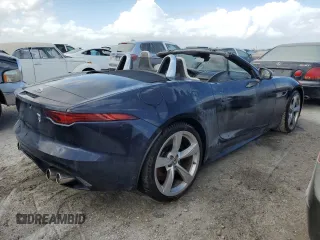 2024 Jaguar F-Type with VIN SAJDF5EE4RCK83713, listed as a Copart auction lot 74660014 with Not Provided miles and Non Repairable. Bid and sale history available at DreamBid. Image 3.