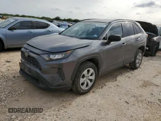2019 Toyota RAV4 LE with VIN JTMH1RFV4KD019458, listed as a Copart auction lot 54262545 with 98,433 mi miles and Salvage Title. Bid and sale history available at carsss.com. Image 1.