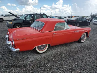 1955 Ford Thunderbird with VIN P5FH185381, listed as a Copart auction lot 73986904 with 2,206 mi miles and Salvage Title. Bid and sale history available at DreamBid. Image 3.