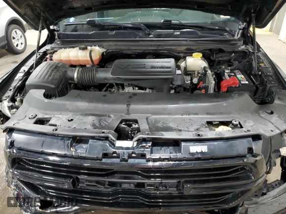 2019 Ram 1500 Big Horn/Lone Star with VIN 1C6RRFFG1KN814823, listed as a Copart auction lot 52184375 with 89,927 mi miles and Non Repairable. Bid and sale history available at carsss.com. Image 11.