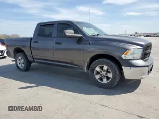 2015 Ram 1500 Tradesman with VIN 1C6RR7KM2FS510408, listed as a Copart auction lot 49446065 with 217,633 mi miles and Salvage title. Bid and sale history available at DreamBid. Image 4.