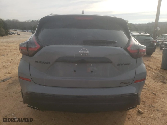 2023 Nissan Murano SV with VIN 5N1AZ2BS2PC133545, listed as a Copart auction lot 42339325 with 13,339 mi miles and Salvage Title. Bid and sale history available at carsss.com. Image 6.