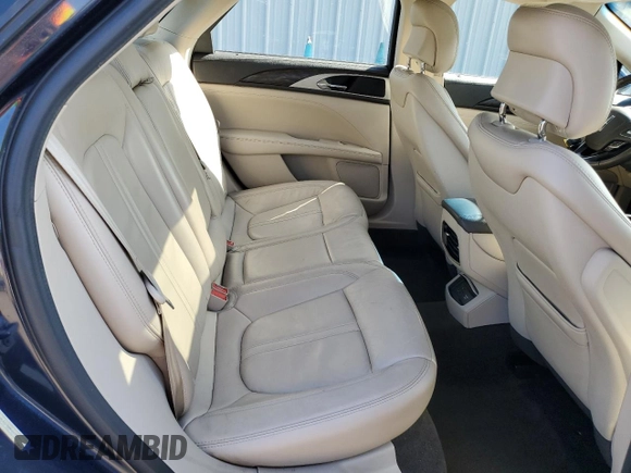 2017 Lincoln MKZ Select with VIN 3LN6L5D96HR619586, listed as a Copart auction lot 56116415 with 100,790 mi miles and Salvage title. Bid and sale history available at DreamBid. Image 10.