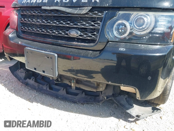 2012 Land Rover Range Rover HSE Lux with VIN SALMF1D43CA381742, listed as a IAAI auction lot 41556782 with 160,085 mi miles and . Bid and sale history available at DreamBid. Image 6.