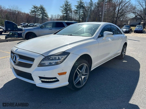 2014 Mercedes-Benz CLS-Class CLS 550 with VIN WDDLJ9BB3EA095738, listed as a Copart auction lot 53305015 with 88,677 mi miles and Clean Title. Bid and sale history available at carsss.com. Image 1.