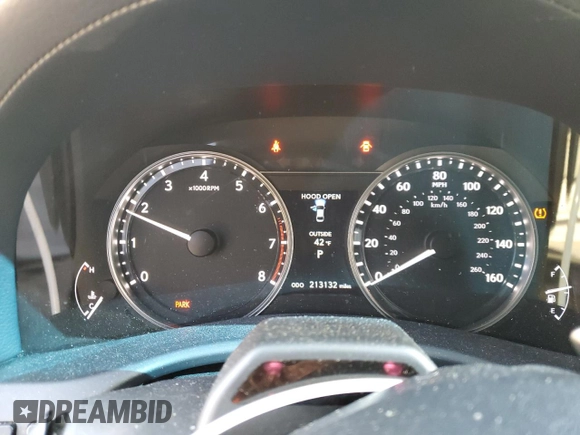 2015 Lexus GS 350 with VIN JTHCE1BL1FA009125, listed as a Copart auction lot 46505205 with 213,132 mi miles and Salvage Title. Bid and sale history available at DreamBid. Image 9.