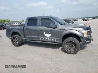 2020 Ford F-150 XL with VIN 1FTEW1CP4LKD72906, listed as a Copart auction lot 51623795 with 105,594 mi miles and Clean Title. Bid and sale history available at carsss.com. Image 4.