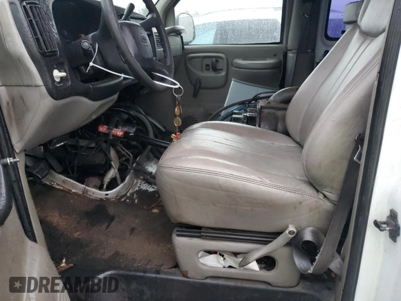 2001 Chevrolet Express Cargo with VIN 1GCHG35R911172286, listed as a Copart auction lot 82878993 with Not provided miles and Clean title. Bid and sale history available at DreamBid. Image 7.