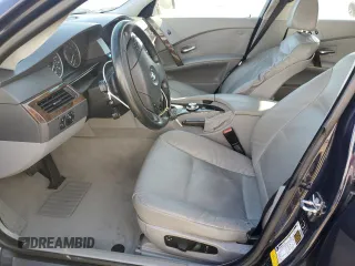 2006 BMW 5 Series 530i with VIN WBANE73566CM35956, listed as a Copart auction lot 82851184 with 131,646 mi miles and Salvage Title. Bid and sale history available at carsss.com. Image 7.