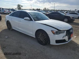2016 Audi A6 2.0T Premium with VIN WAUCFAFC0GN039409, listed as a Copart auction lot 83972034 with 90,044 mi miles and Salvage Title. Bid and sale history available at carsss.com. Image 4.