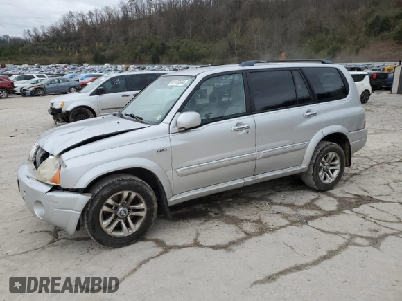 2005 Suzuki XL7 LX with VIN JS3TX92V654108114, listed as a Copart auction lot 81158564 with 130,384 mi miles and Salvage title. Bid and sale history available at DreamBid. Image 1.