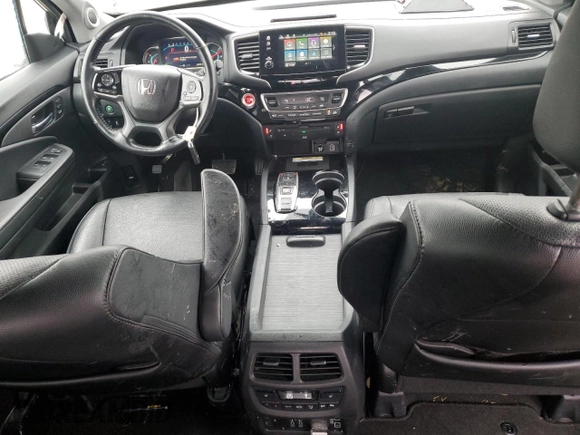 2021 Honda Pilot Elite with VIN 5FNYF6H02MB036207, listed as a Copart auction lot 85271354 with 63,295 mi miles and Salvage Title. Bid and sale history available at DreamBid. Image 8.