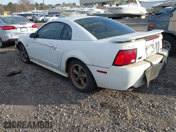 2003 Ford Mustang GT Deluxe with VIN 1FAFP42X03F309689, listed as a IAAI auction lot 41360816 with 999,999 mi miles. Bid and sale history available at carsss.com. Image 3.
