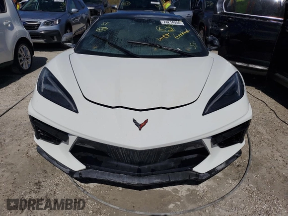 2023 Chevrolet Corvette 2LT with VIN 1G1YB3D44P5123723, listed as a Copart auction lot 74214554 with 0 mi miles and Non Repairable. Bid and sale history available at carsss.com. Image 5.