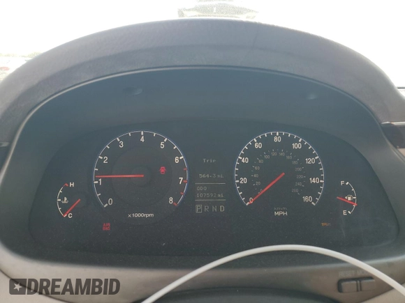 2009 Hyundai Azera Limited with VIN KMHFC46FX9A373084, listed as a Copart auction lot 45532865 with 107,592 mi miles and Salvage title. Bid and sale history available at DreamBid. Image 9.
