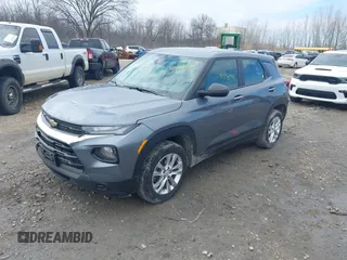 2021 Chevrolet TrailBlazer LS with VIN KL79MNSLXMB177386, listed as a IAAI auction lot 41898588 with 51,021 mi miles. Bid and sale history available at carsss.com. Image 2.