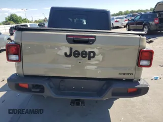 2020 Jeep Gladiator Sport S with VIN 1C6HJTAG5LL161239, listed as a Copart auction lot 60348605 with 35,333 mi miles and Salvage title. Bid and sale history available at DreamBid. Image 6.