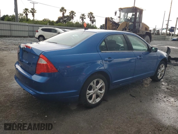 2012 Ford Fusion SE with VIN 3FAHP0HA5CR108507, listed as a Copart auction lot 62057055 with 168,256 mi miles and Salvage title. Bid and sale history available at DreamBid. Image 3.