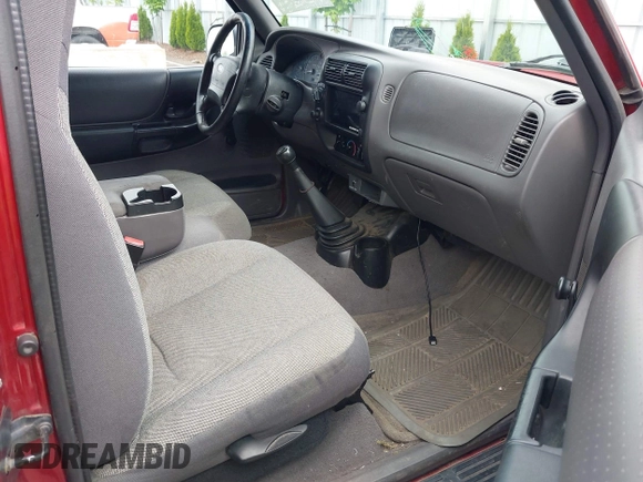 2002 Ford Ranger XL Fleet with VIN 1FTZR45E62PA64417, listed as a IAAI auction lot 42296243 with 153,667 mi miles and . Bid and sale history available at DreamBid. Image 5.