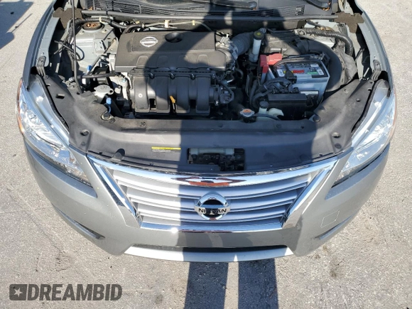 2014 Nissan Sentra S with VIN 3N1AB7AP1EL610344, listed as a Copart auction lot 52486695 with 51,630 mi miles and Non Repairable. Bid and sale history available at DreamBid. Image 11.