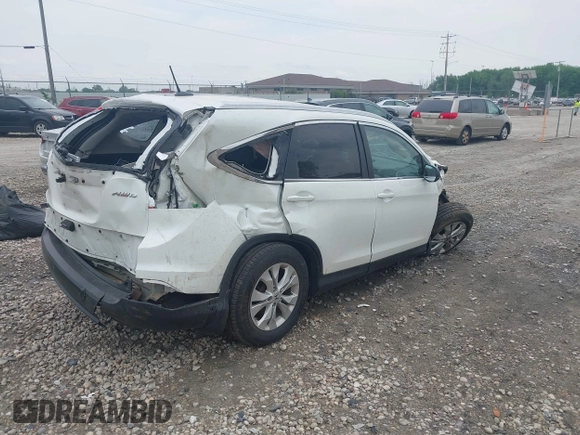 2013 Honda CR-V EX-L with VIN 5J6RM4H78DL065696, listed as a IAAI auction lot 42376045 with 83,216 mi miles and . Bid and sale history available at DreamBid. Image 4.
