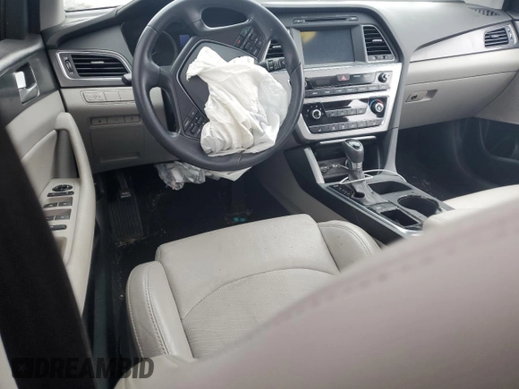 2016 Hyundai Sonata Sport with VIN 5NPE34AF9GH416360, listed as a Copart auction lot 45181925 with 82,863 mi miles and Salvage Title. Bid and sale history available at DreamBid. Image 8.
