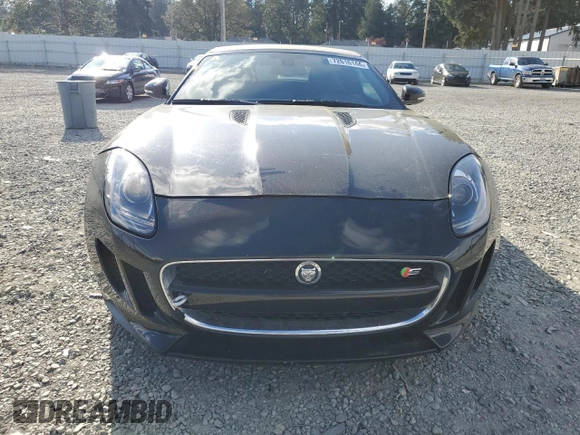 2014 Jaguar F-Type S with VIN SAJWA6FC3E8K05527, listed as a Copart auction lot 72616144 with 58,028 mi miles and Salvage Title. Bid and sale history available at DreamBid. Image 5.